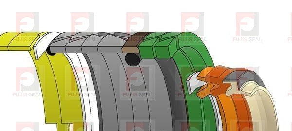 Caterpillar Excavator, CTC-3500975, Hydraulic Seal Kit, Rod 105.000 x Bore 150.000, Models 328D LCR, 329D L, 329E, 329E L, 329E LN