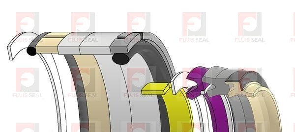 Caterpillar Excavator, CTC-3701940, Hydraulic Seal Kit, Rod 140.000 x Bore 200.000, Models 365C L, 390F L