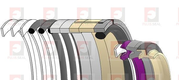 Caterpillar Excavator, CTC-3949688, Hydraulic Seal Kit, Rod 75.000 x Bore 130.000, Models 314D CR, 314D LCR, 314E CR, 314E LCR, 315F LCR