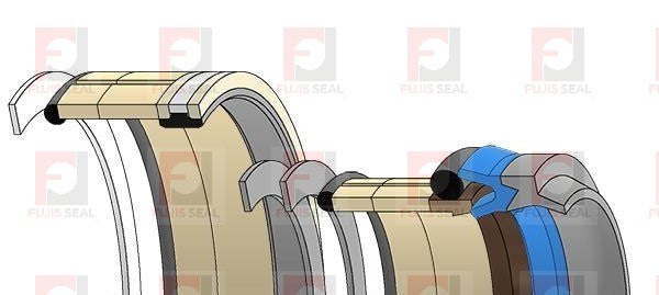 Caterpillar Wheel Loader, CTC-3979888 Hydraulic Seal Kit Rod 85.000 X Bore 160.000