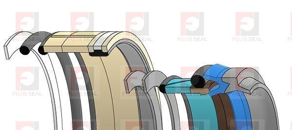 Caterpillar Wheel Loader, CTC-3979893 Hydraulic Seal Kit Rod 50.000 X Bore 90.000