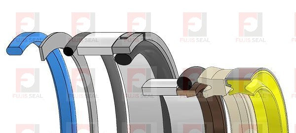 Caterpillar Excavator, CTC-3E8887, Hydraulic Seal Kit, Rod 5.000 x Bore 7.750, Models 235, 235B, 235C, 235D