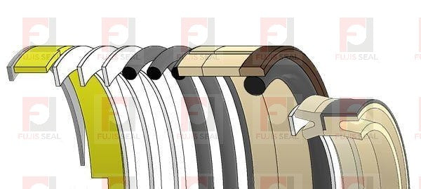 Caterpillar Excavator, CTC-4307589, Hydraulic Seal Kit, Rod 55.000 x Bore 100.000, Models 305 C CR, 305.5E