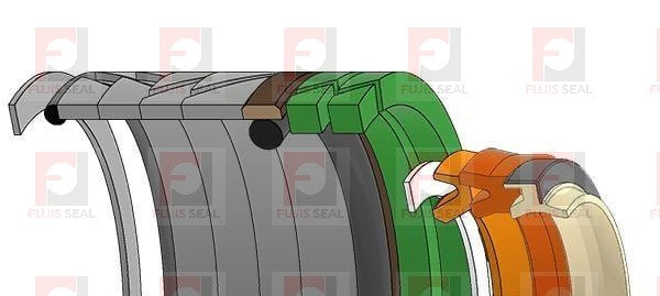 Caterpillar Excavator, CTC-4560209, Hydraulic Seal Kit, Rod 95.000 x Bore 135.000, Models 320 GC, 325F L, 329F L, 329F LN, 330, 330F L, 330F LN, 330G, 335F L, 335F LCR