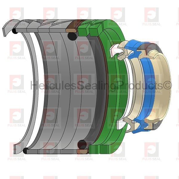 Caterpillar Excavator, CTC-4642935, Hydraulic Seal Kit, Rod 95.000 x Bore 135.000, Models 320 GC, 326, 330, 330G