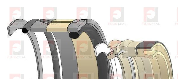 4I7664 NOK Seal Kit For Caterpillar Excavator Bucket Cylinder Fits 320 320B 320BL - product detail 2