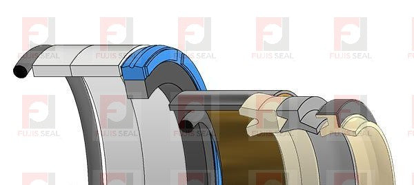 Caterpillar Wheel Loader, CTC-5016706 Hydraulic Seal Kit Rod 60.000 X Bore 110.000