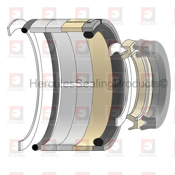 Caterpillar Excavator, CTC-5185138, Hydraulic Seal Kit, Rod 105.000 x Bore 150.000, Models 326F L, 326F LN, 329F L, 329F LN, 330F L, 330F LN