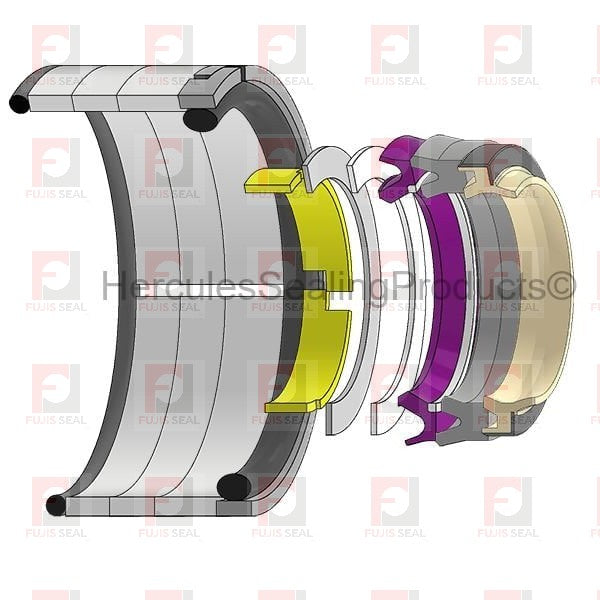 Caterpillar Excavator, CTC-5185140, Hydraulic Seal Kit, Rod 130.000 x Bore 190.000, Models 349, 352, 352 UHD