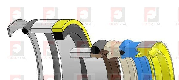 Caterpillar Wheel Loader, CTC-7X2665 Hydraulic Seal Kit Rod 2.500