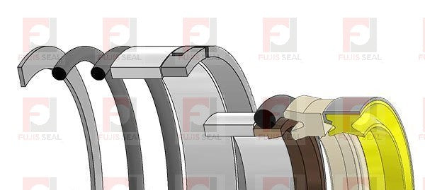 7X2669 Inch seal kit for caterpillar wheel loader bucket tilt cylinder 966 966C