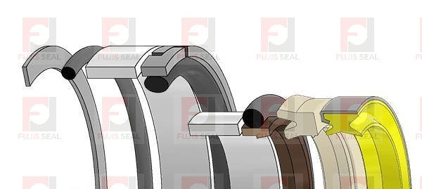 7X2703 Inch seal kir for caterpillar wheel loader Tilt cylinder 966F 966D 966F 966 970F