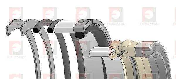 7X2784 Inch seal kit for caterpillar dozer angling tilt cylinder D4TSKH D5M 933 933C