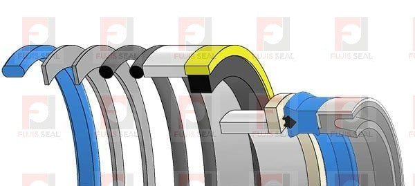 Caterpillar Excavator, CTC-7X7735, Hydraulic Seal Kit, Rod 3.500 x Bore 6.000, Models 225B, 225D, 229
