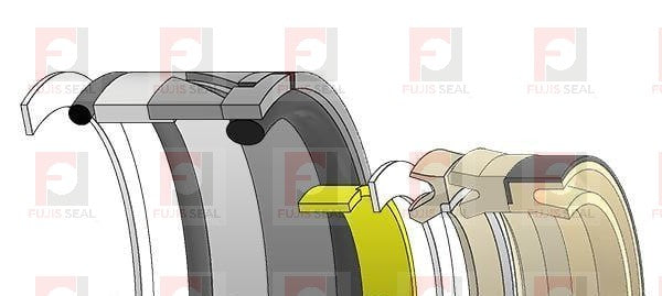 Caterpillar Excavator, CTC-7Y4698, Hydraulic Seal Kit, Rod 105.000 x Bore 150.000, Models 322B, 322BL, 325B, 325BL