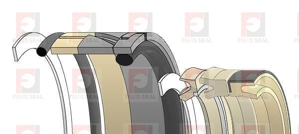 7Y5145 NOK Seal Kit For Caterpillar Excavator Bucket Cylinder for CAT 320 320B 320L 320N 320S 322 322L - product detail 2