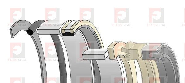Caterpillar Excavator, CTC-8T1567, Hydraulic Seal Kit, Rod 4.750 x Bore 7.000, Models 235C, 235D, 245 FS, 245, 245B, 245B FS, 245D