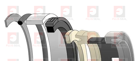 Case Backhoe loader, JIC-G105507 Hydraulic Seal Kit Rod 1.250 X Bore 2.500