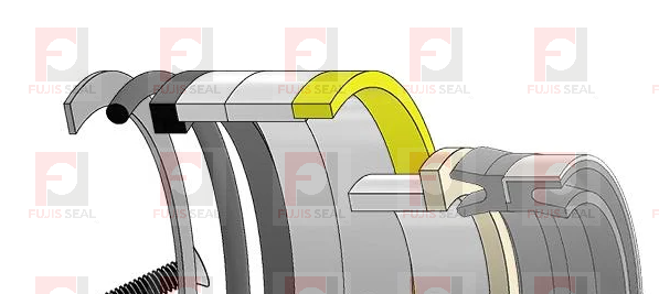 Case Backhoe loader, JIC-G105547 Hydraulic Seal Kit Rod 1.750 X Bore 3.250