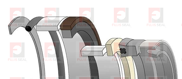 Case Backhoe loader, JIC-G110053 Hydraulic Seal Kit Rod 1.750 X Bore 3.250