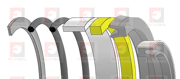 G34819 Case Backhoe Loader Hydraulic Seal Kit