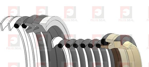 Hitachi Excavator, HIT-4101392, Hydraulic Seal Kit, Rod 120.000 x Bore 190.000, Models UH172
