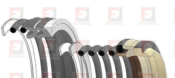 Hitachi Excavator, HIT-4117741, Hydraulic Seal Kit, Rod 85.000 x Bore 125.000, Models UH07-5