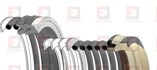 Hitachi Excavator, HIT-4117743, Hydraulic Seal Kit, Rod 75.000 x Bore 125.000, Models UH07-5