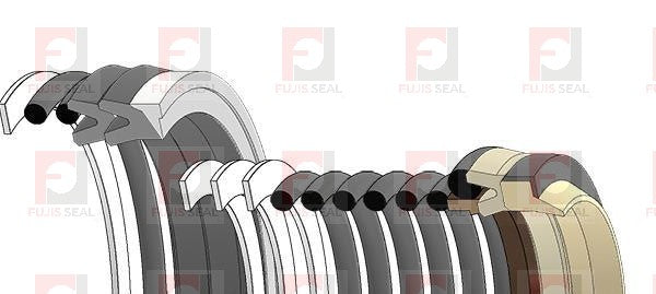 Hitachi Excavator, HIT-4117746, Hydraulic Seal Kit, Rod 105.000 x Bore 150.000, Models UH122, UH122LC