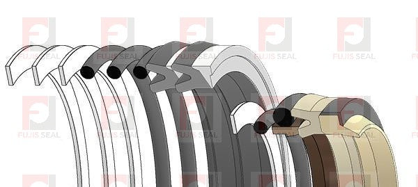 Hitachi Excavator, HIT-4153207, Hydraulic Seal Kit, Rod 80.000 x Bore 125.000, Models UH083, UH083LC