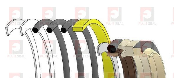 Hitachi Excavator, HIT-4153209, Hydraulic Seal Kit, Rod 90.000 x Bore 130.000, Models UH07-7, UH083, UH083LC