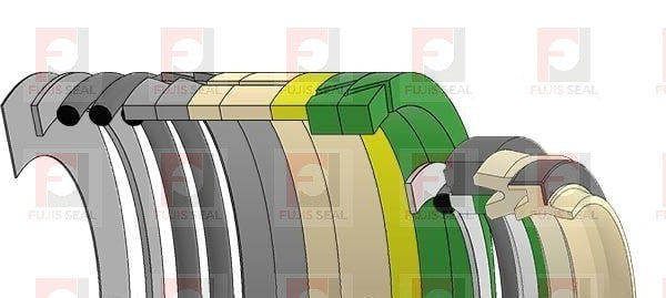 Hitachi Excavator, HIT-4369902, Hydraulic Seal Kit, Rod 85.000 x Bore 125.000, Models EX200-2, EX200LC-2, EX200-3, EX200LC-3, EX200H-3, EX200LCH-3, EX200-5, EX200LC-5, EX210H-5, EX210LCH-5