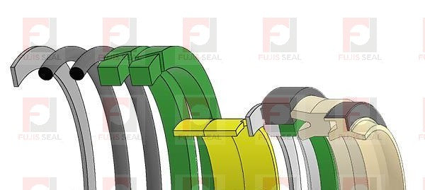 Hitachi Excavator, HIT-4389720, Hydraulic Seal Kit, Rod 85.000 x Bore 115.000, Models EX150LC-5, EX160LC-5