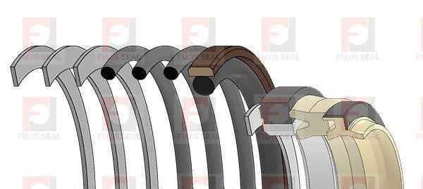 Hitachi Excavator, HIT-4415584, Hydraulic Seal Kit, Rod 60.000 x Bore 95.000, Models ZX70, ZX70LC, ZX80, ZX80LCK, ZX80SB, ZX80SBLC