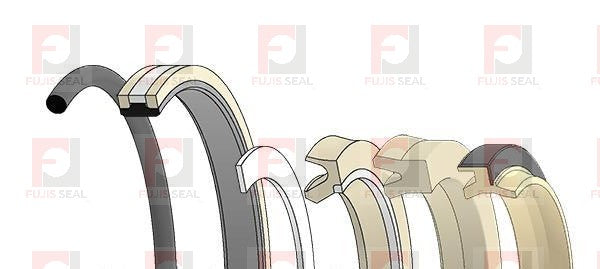 Hitachi Excavator, HIT-4485614, Hydraulic Seal Kit, Rod 90.000 x Bore 130.000, Models ZX230, ZX230LC, ZX240H, ZX240LCH, ZX240K, ZX240LCK, ZX250, ZX250LC, ZX250LCN