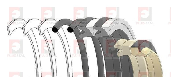 Hitachi Excavator, HIT-4509365, Hydraulic Seal Kit, Rod 120.000 x Bore 180.000, Models UH012