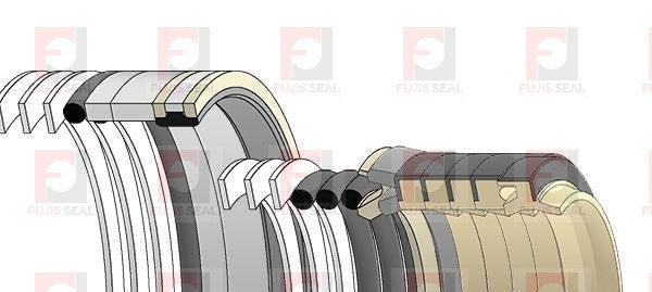 4640107 NOK Seal Kit For 330C LC John Deere Excavator Boom Cylinder - product detail 2