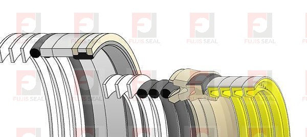 4640118 NOK Seal Kit For Hitachi Excavator Arm Cylinder Fits ZX330 ZX350LC - product detail 2