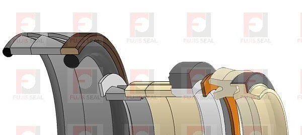 Hitachi Excavator, HIT-4660108, Hydraulic Seal Kit, Rod 120.000 x Bore 180.000, Models ZX850H
