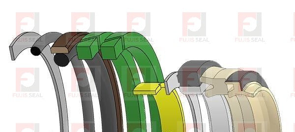 Hitachi Excavator, HIT-4662891, Hydraulic Seal Kit, Rod 80.000 x Bore 110.000, Models ZX160LC-3, ZX160LC-5
