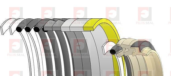 Hitachi Excavator, HIT-4681368, Hydraulic Seal Kit, Rod 55.000 x Bore 85.000, Models ZX60