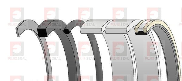 John Deere Wheel Loader, JD-AH137208 Hydraulic Seal Kit Bore 125.000 - product detail 2