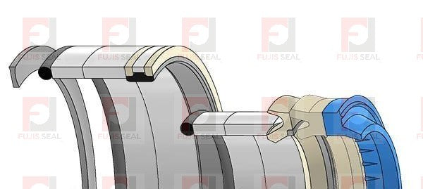 AT383237 Seal Kit For 120D 130G John Deere Backhoe Loader Thumb Cylinder - product detail 2