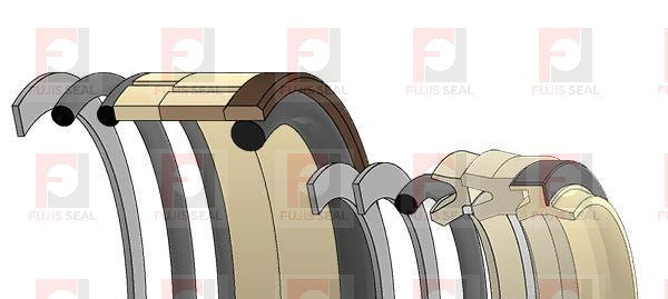 Hitachi Excavator£¬ HIT-XB00006216, Hydraulic Seal Kit, Rod 75.000 x Bore 125.000