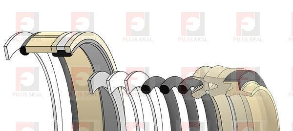 Hyundai Excavator, HYU-31Y1-13010, Hydraulic Seal Kit, Rod 75.000 x Bore 110.000, Models R160LC-7, R160LC-7A