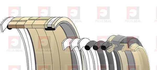 Hyundai Excavator, HYU-31Y1-15885, Hydraulic Seal Kit, Rod 85.000 x Bore 120.000, Models R210LC-7A