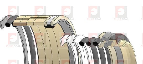 31Y1-28790 NOK Seal Kit For R210LC-9 Hyundai Excavator Arm Cylinder - product detail 2