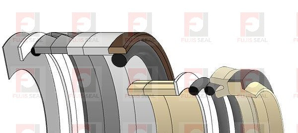 Hyundai Excavator, HYU-91E2-2709, Hydraulic Seal Kit, Rod 95.000 x Bore 145.000, Models R280LC, R320LC-1