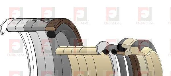 Hyundai Excavator, HYU-91E6-2712, Hydraulic Seal Kit, Rod 80.000 x Bore 115.000, Models 130LC
