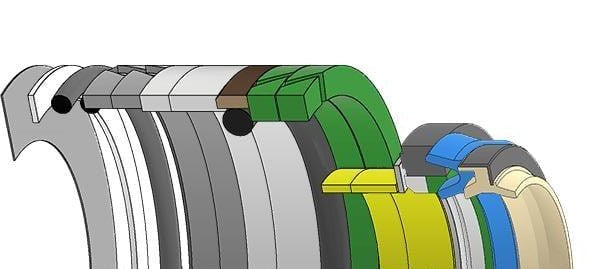 160579A1 High Quality Seal Kit For 9030B Case Excavator Arm Cylinder - product detail 2
